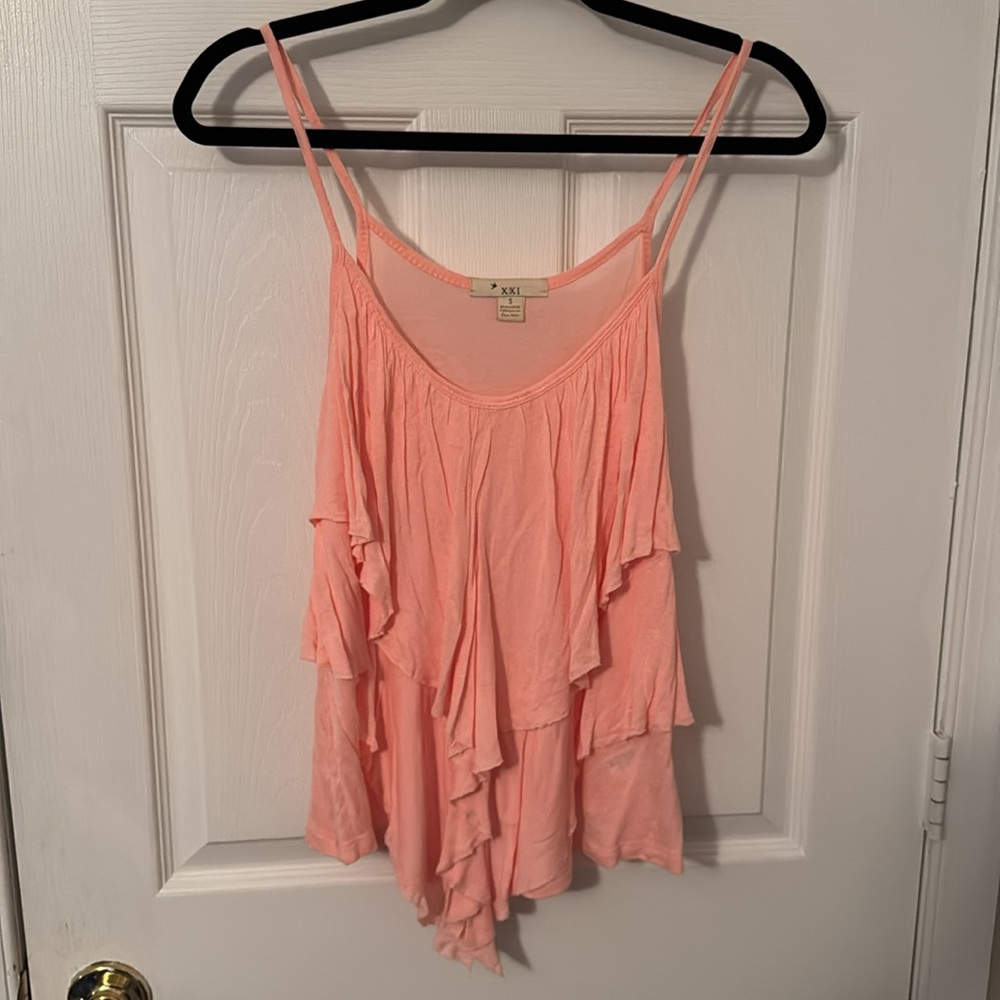 Forever 21 Tank Top Size S Color Pink